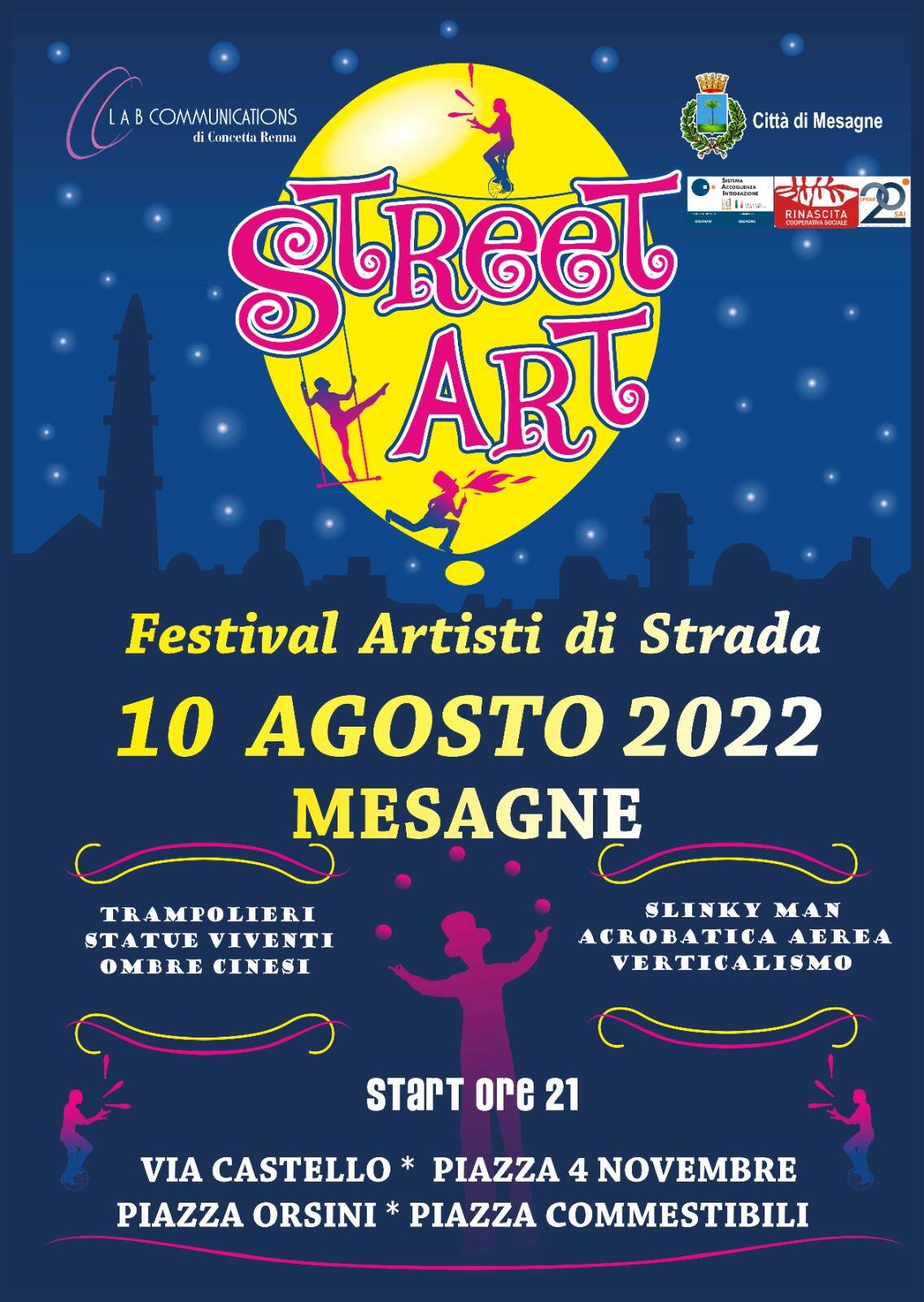 Immagine: festival artisti di strada
