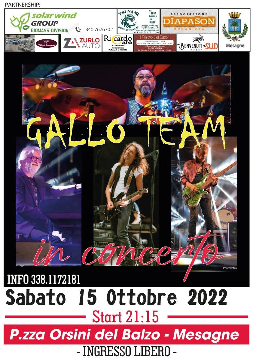 Immagine: Gallo team Mesagne