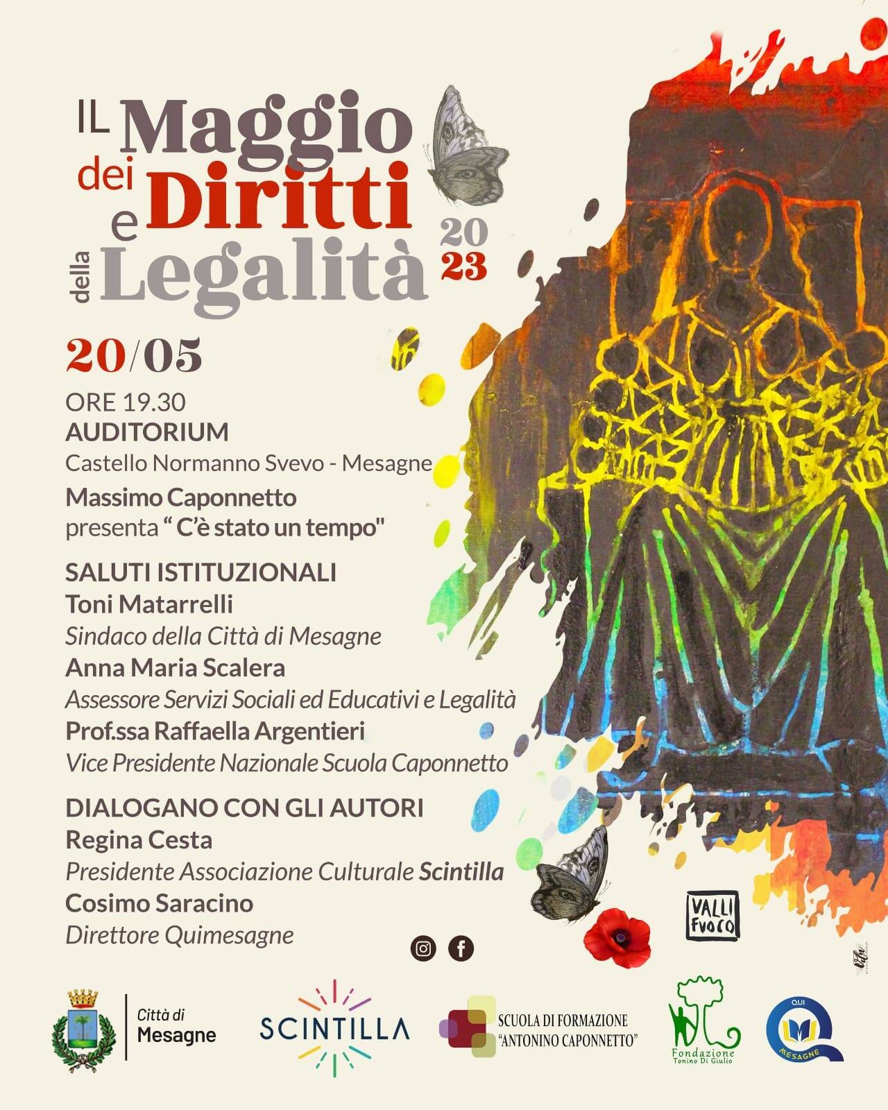 Immagine: locandina 20 maggio