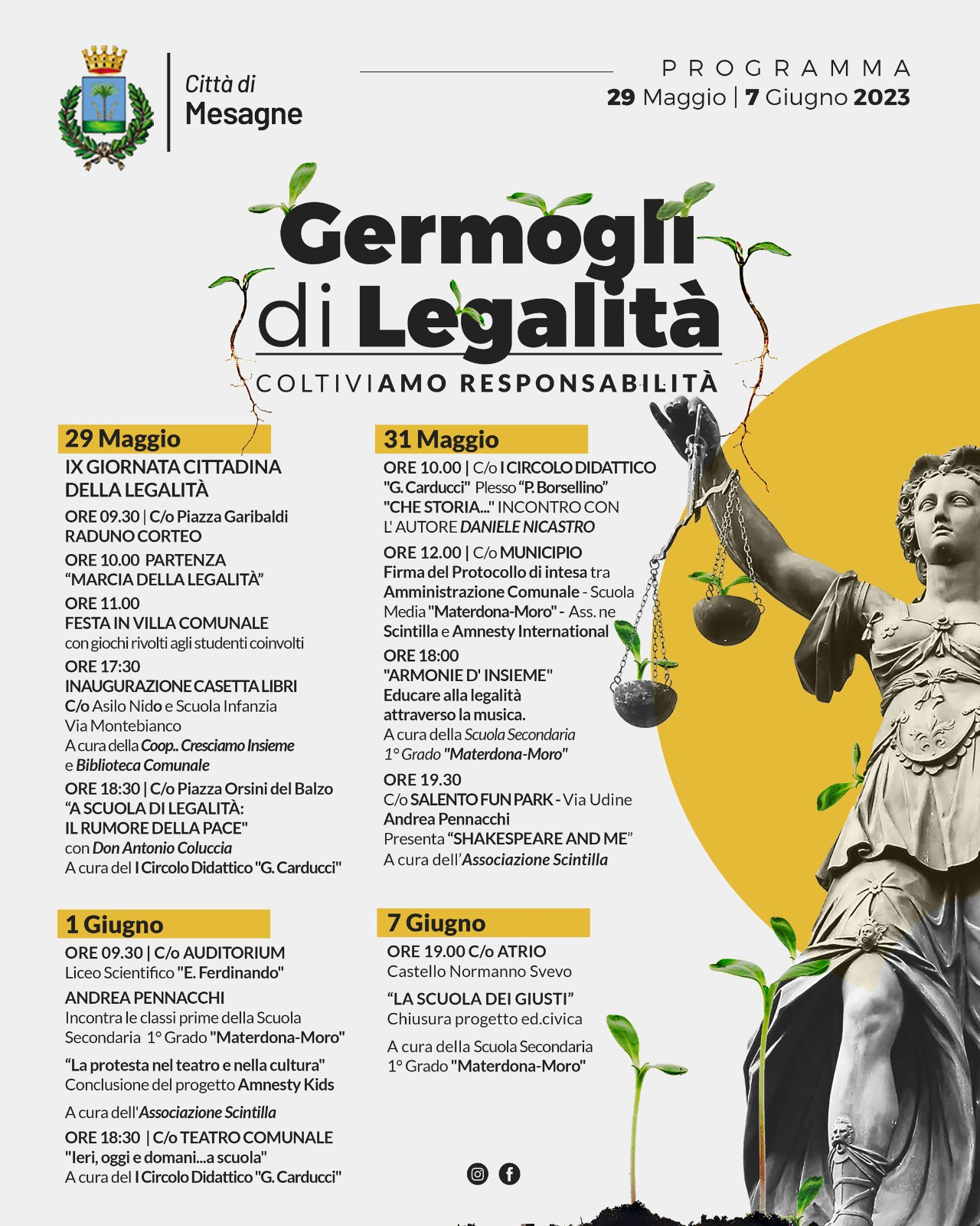 Immagine: LOCANDINA 29 MAGGIO 7 GIUGNO